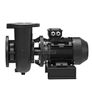 JQW horizontal circulation pump side view