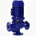 GW vertical centrifugal sewage pump back view