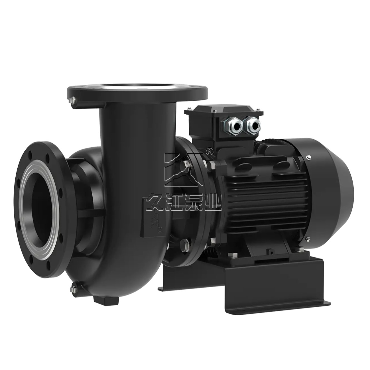 JQW cooling tower pump front view