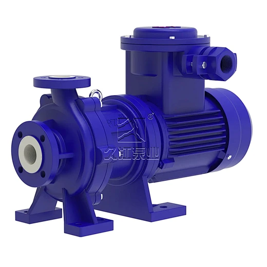 CQB-F chemical magnetic pump side view