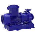 CQB-F magnetic drive pump rear view