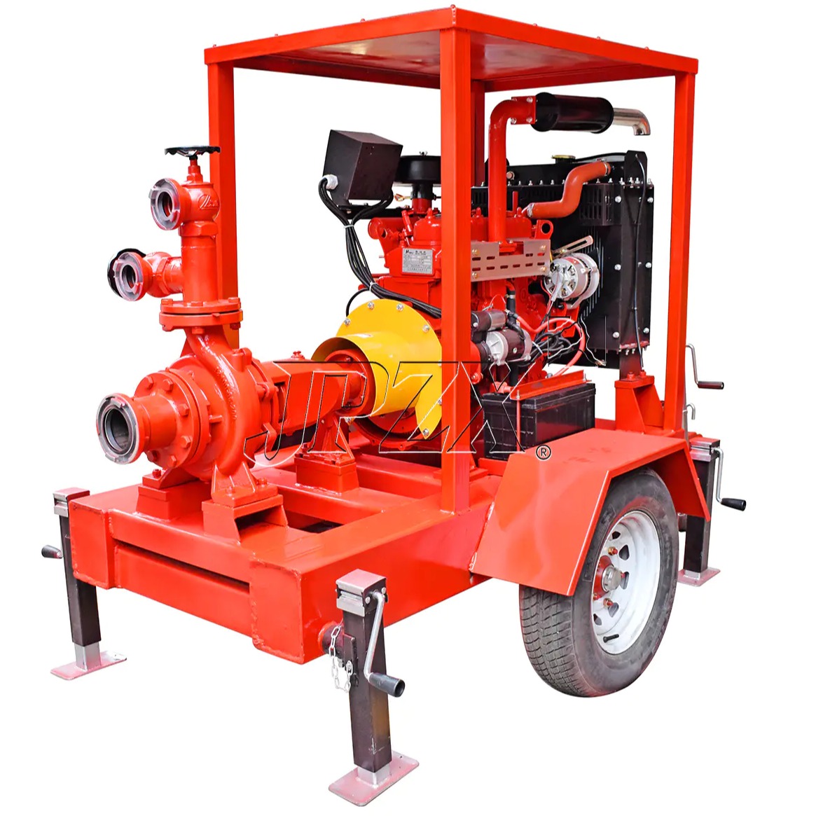 JJC-XBD Trailer-Mounted Diesel Fire Pump Set