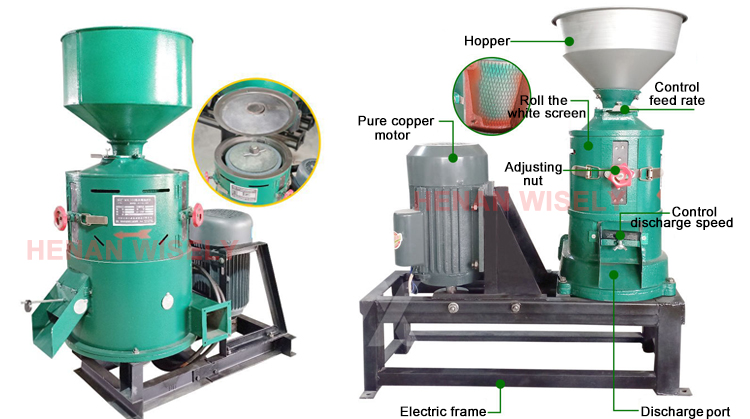corn peeling machine