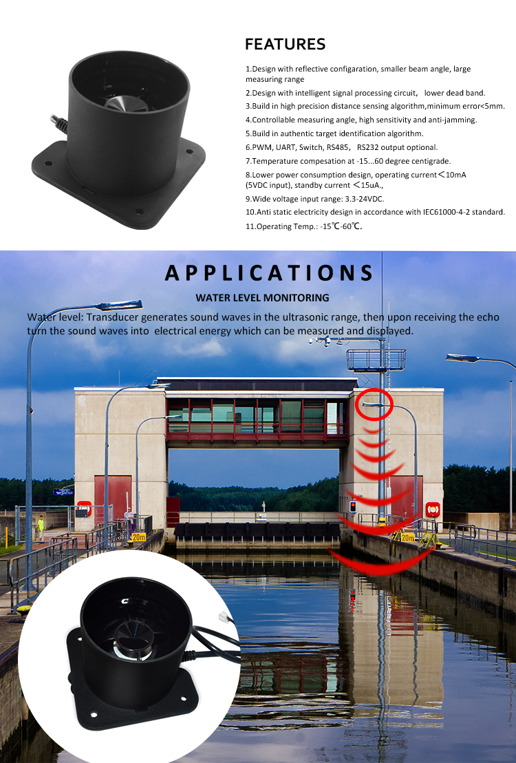 The features of module A16 makes it more stable in water level monitoring application