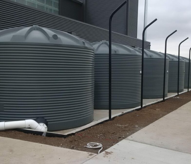 Outdoor Water Level Tank Display