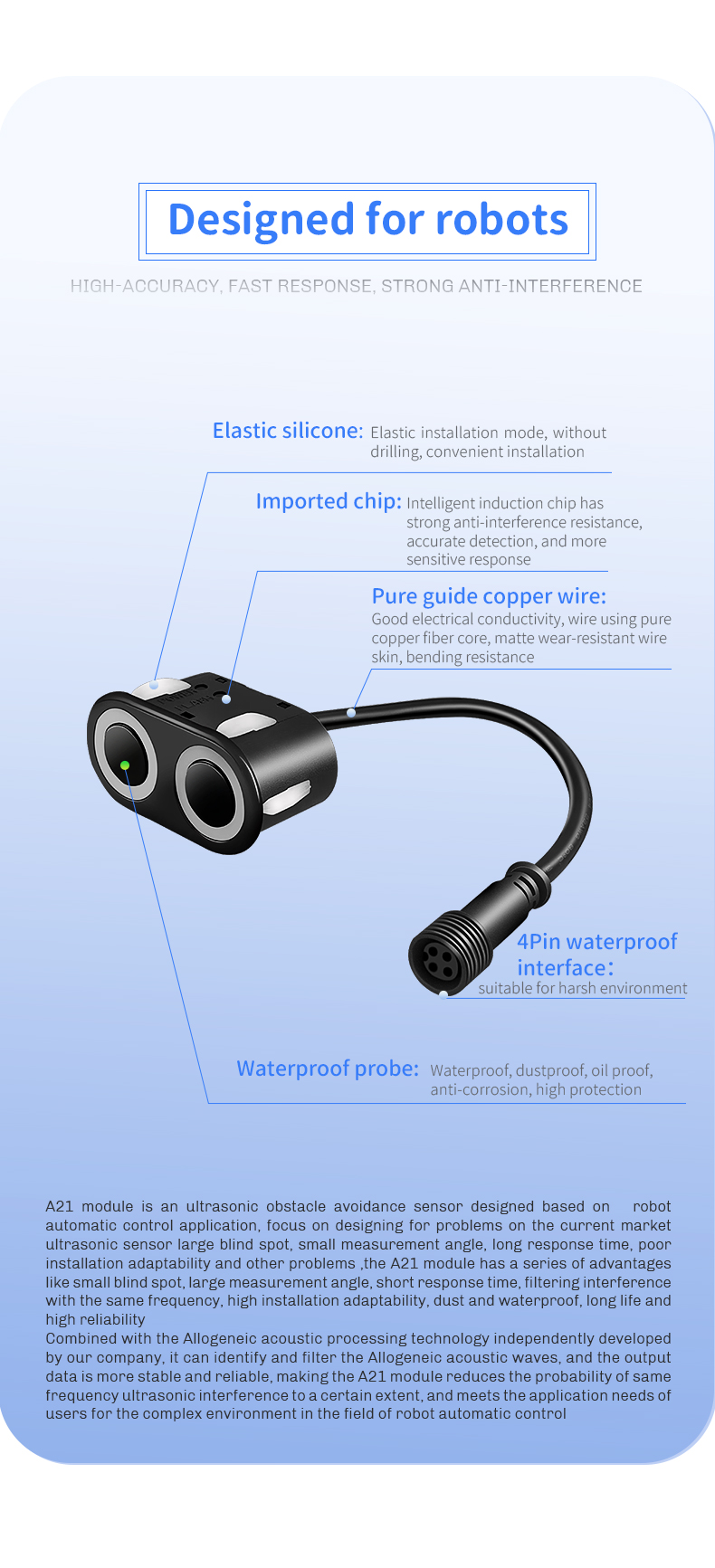 Precise designed for robots