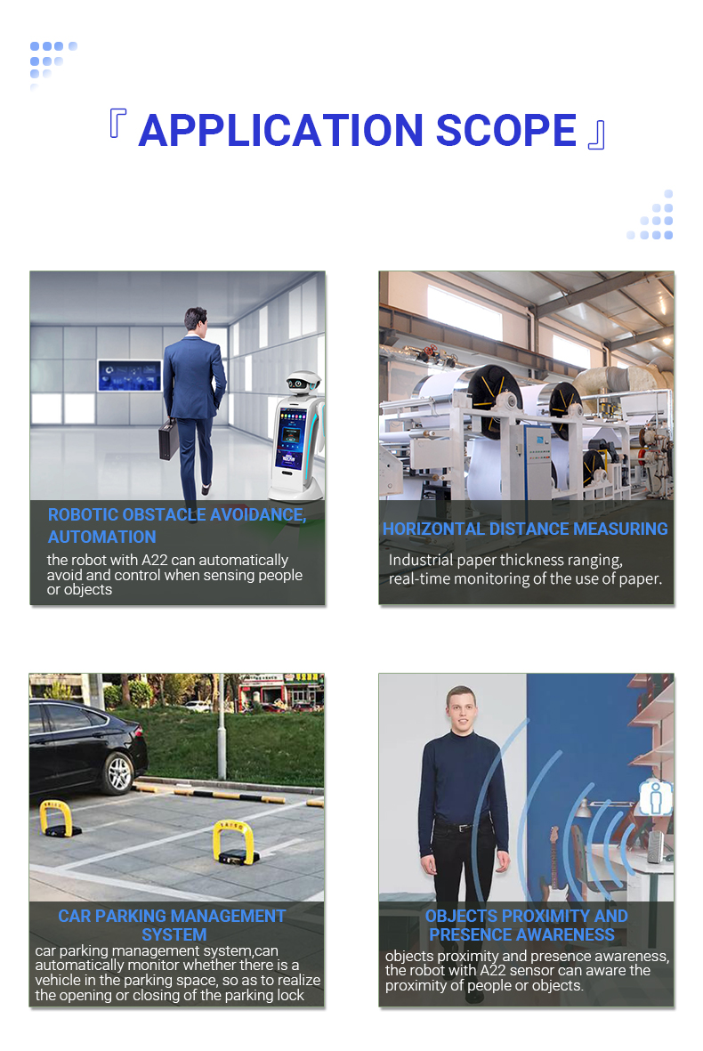 Application scope mainly includes 4 areas