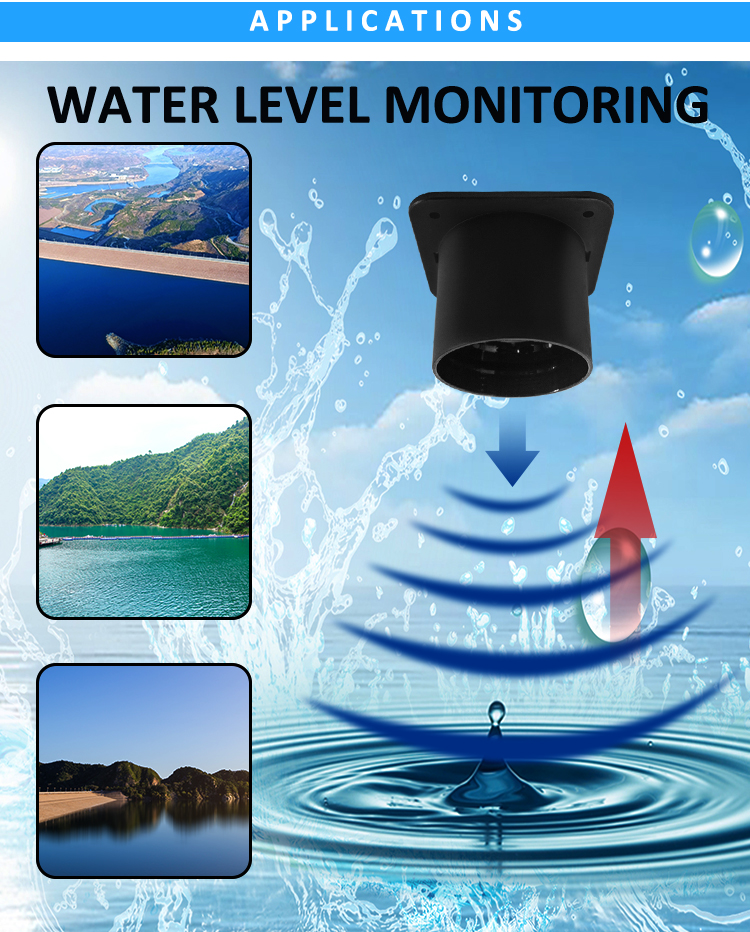 Mainly used in water level monitoring