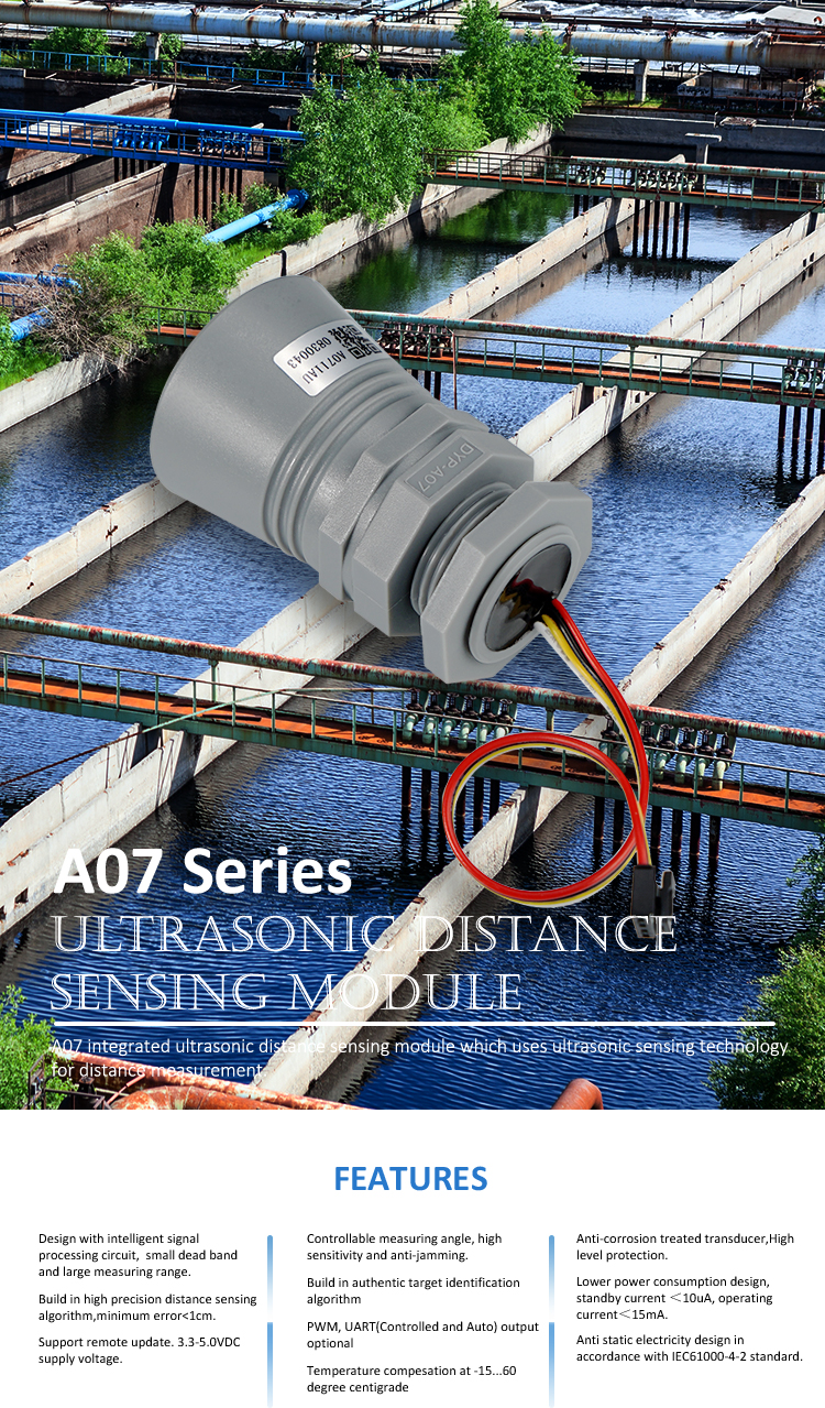A07 Ultrasonic Distance Sensing Module