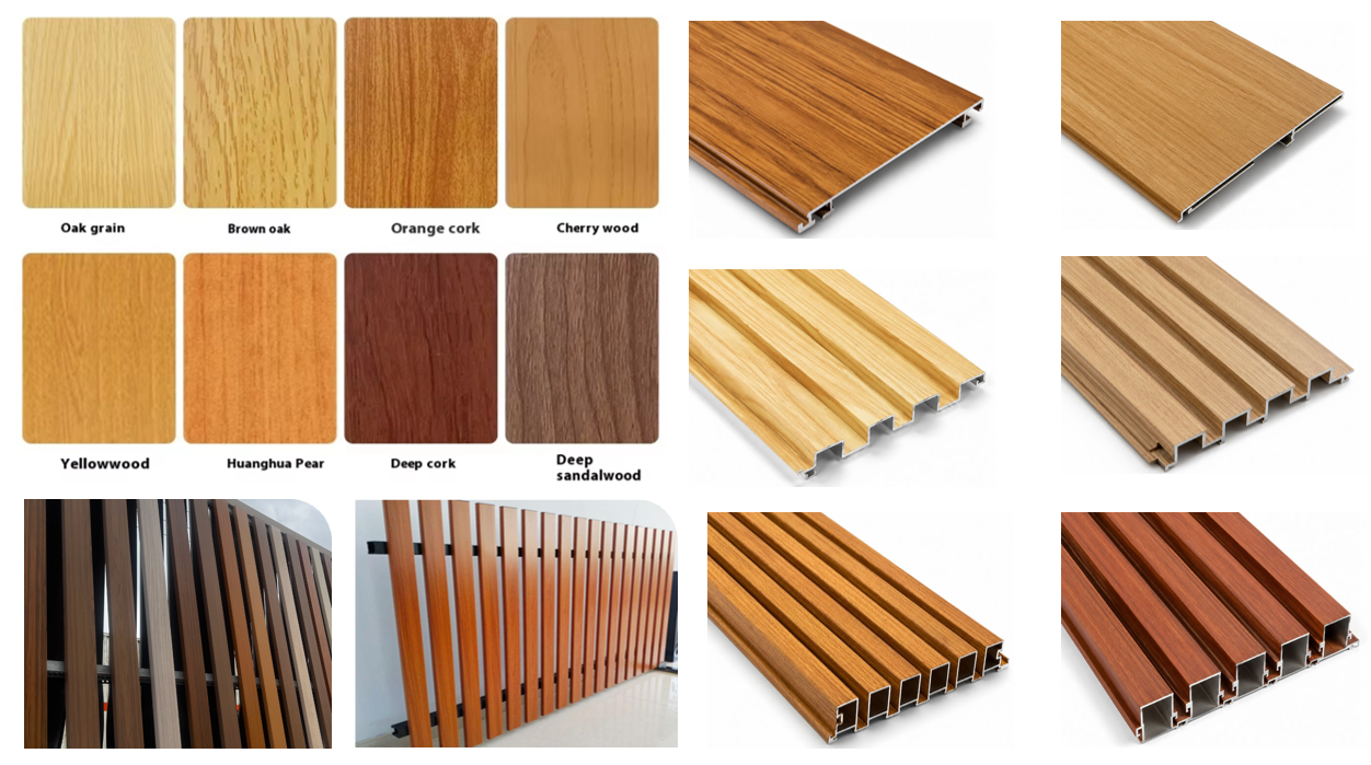 wood grain aluminum panel supplier