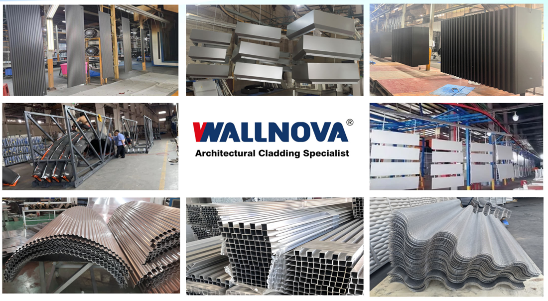 WALLNOVA-Wave perforated aluminum panel
