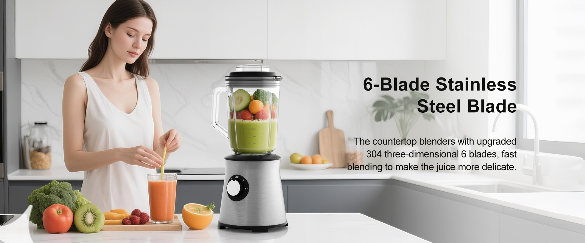 frullatore di spremiane di frutta per cucina