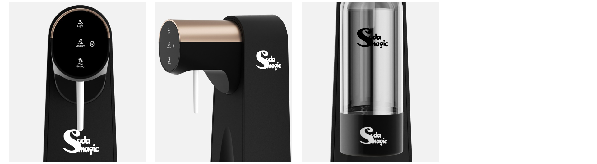 electric sparkling water maker with customized logo