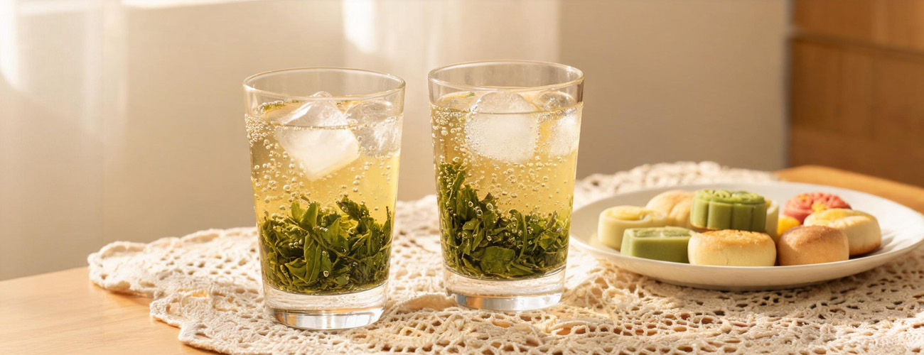 fabricante de bebidas gaseosas para té espumoso
