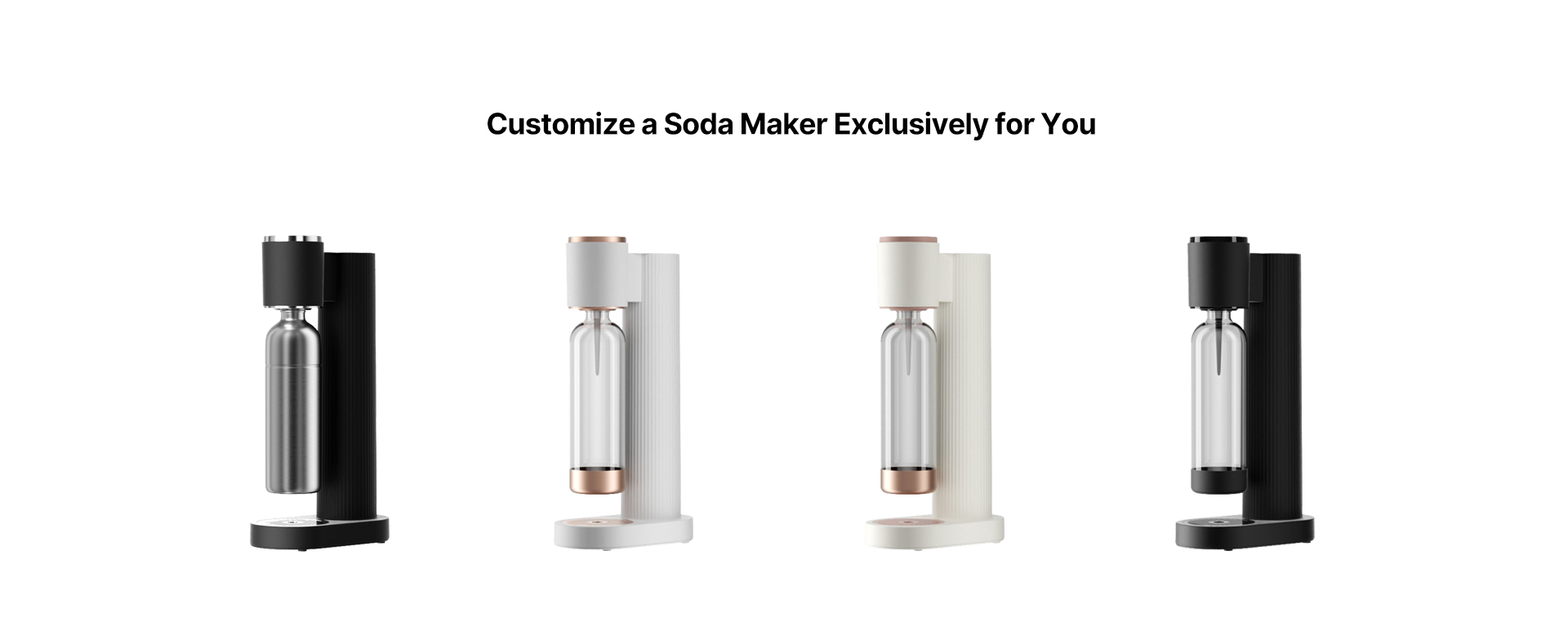custom bubbly water maker bottle