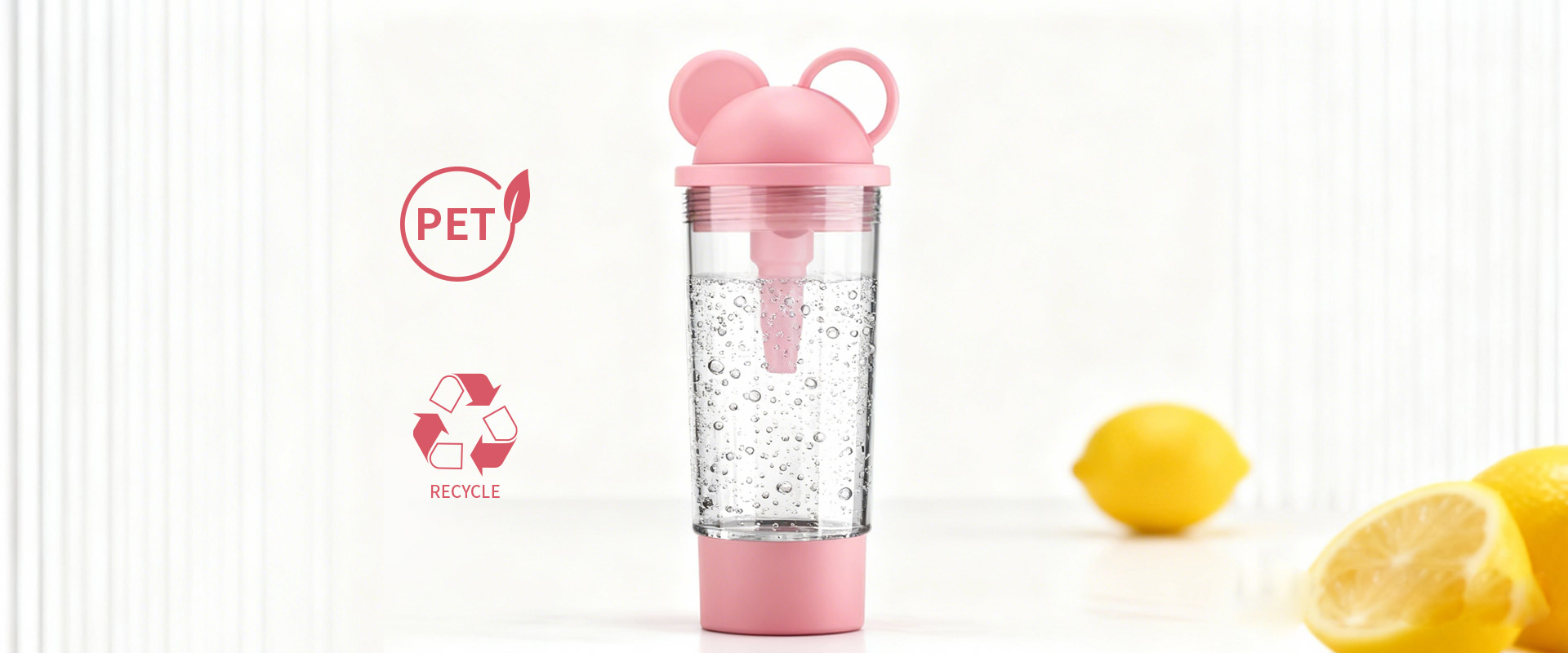 PET portable carbonated water maker