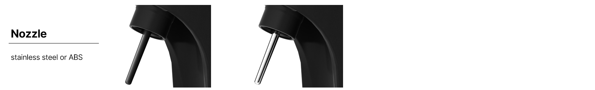 beverage maker machine nozzles