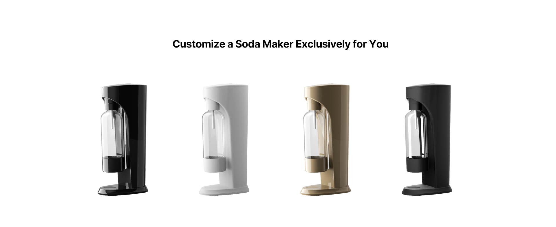 custom colors carbonated drink maker