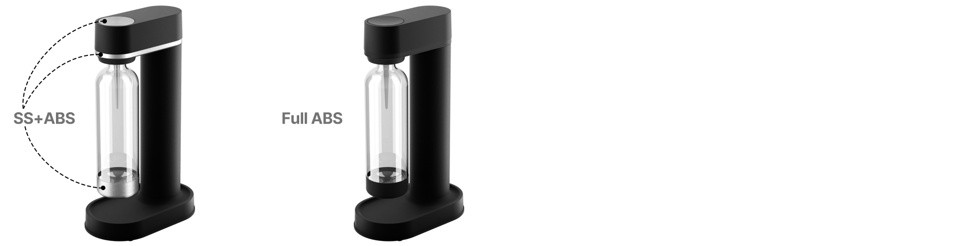 abs material soda water acarbonator