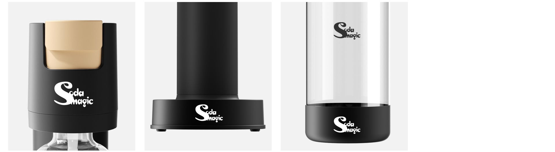 co2 sparkling water maker with logo