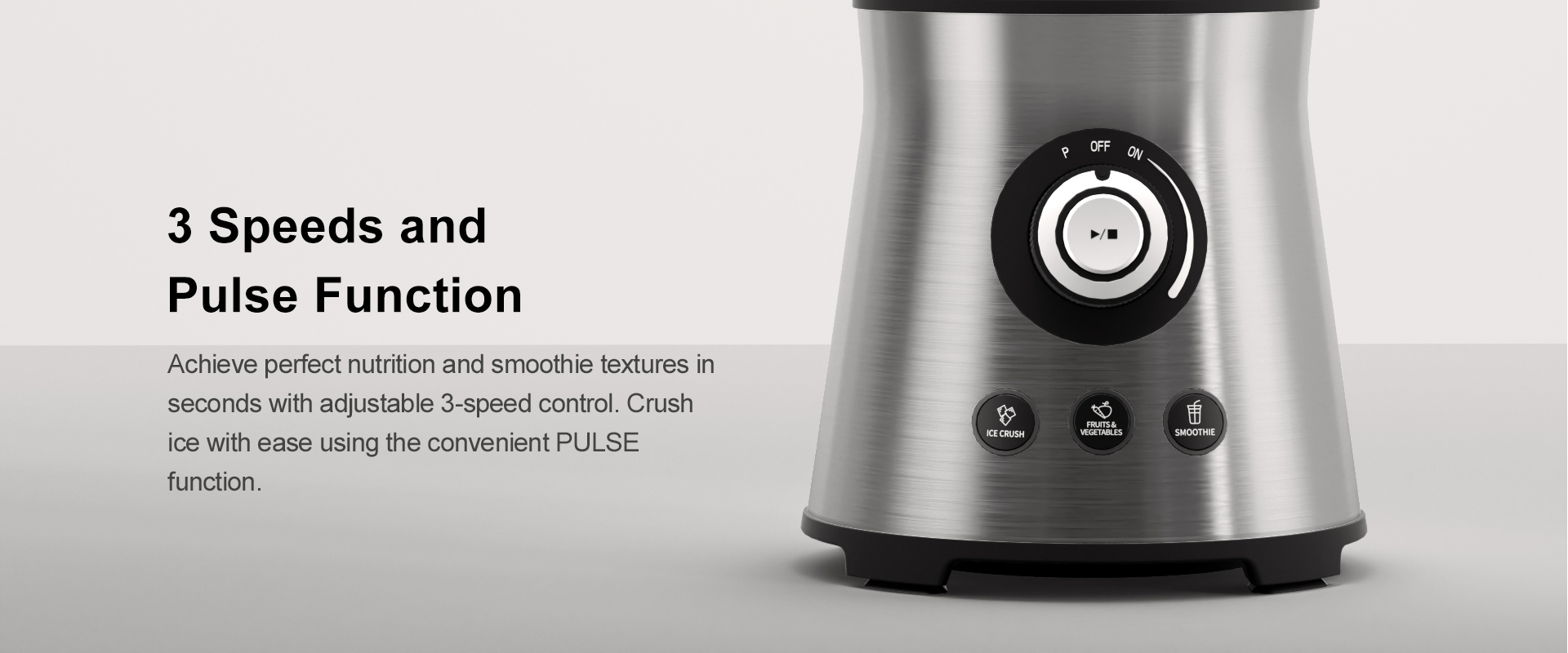 3 speeds blender machine