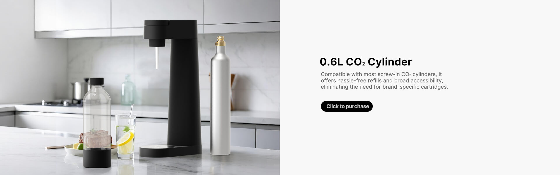 best home soda water maker and cylinder