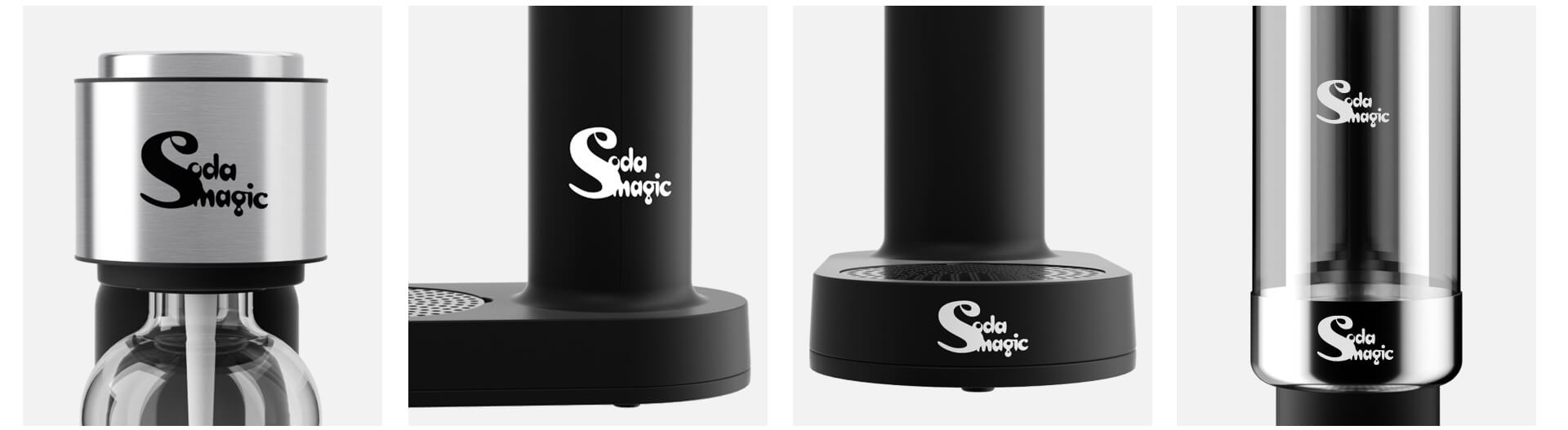 stainless steel soda maker with custom logo