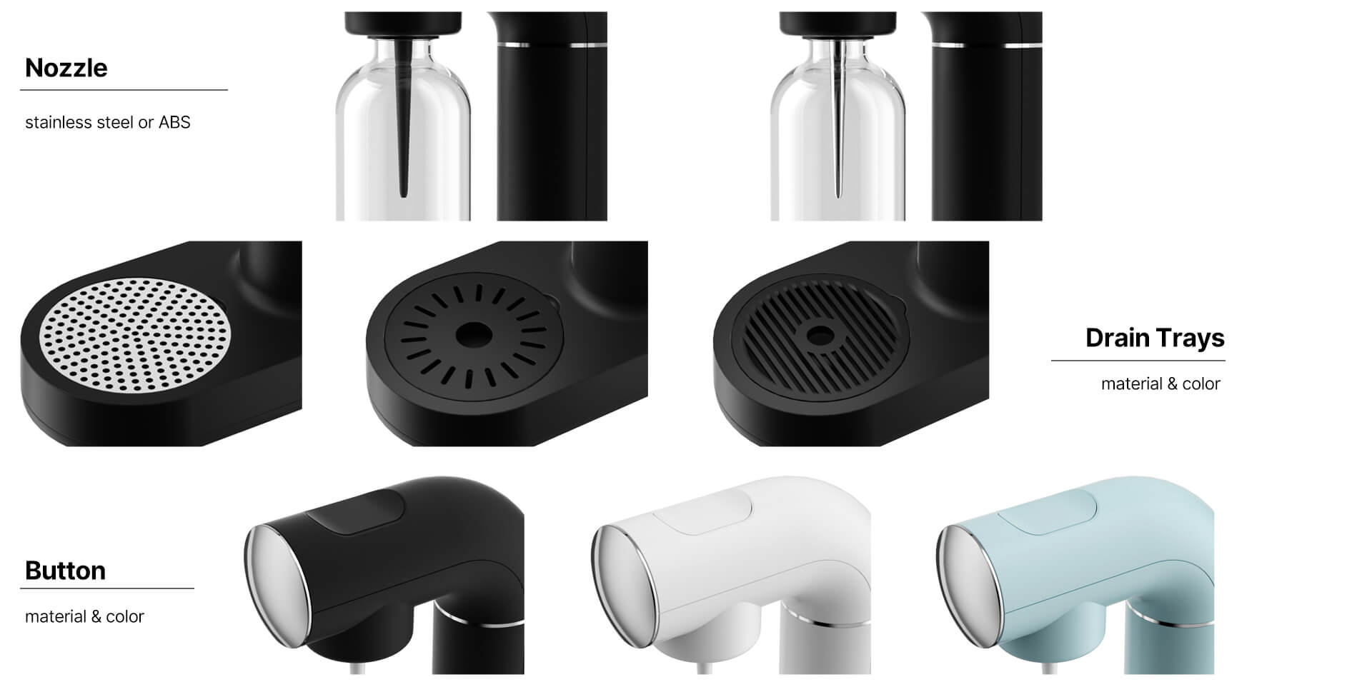 customized seltzer machine for home