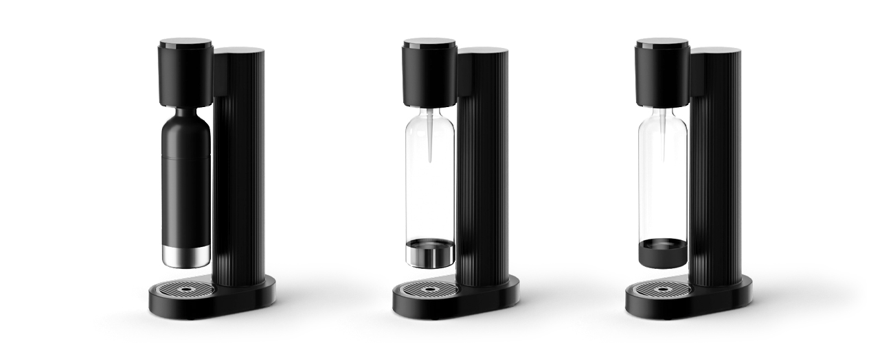 accessori per soda maker per bottiglia d'acqua
