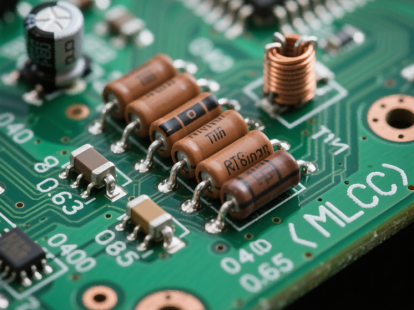 Multilayer ceramic capacitors are the most common type of non-polar capacitors, composed of multiple layers of ceramic materials and metal electrodes stacked together. Due to its advantages such as small size, high performance and good reliability,