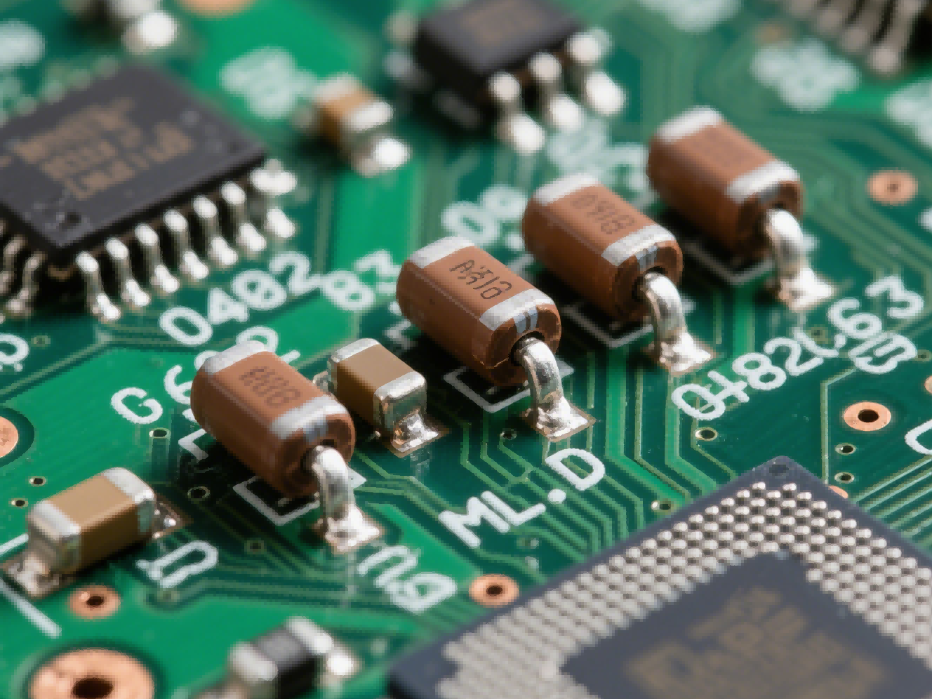 Multilayer ceramic capacitors are the most common type of non-polar capacitors, composed of multiple layers of ceramic materials and metal electrodes stacked together. Due to its advantages such as small size, high performance and good reliability,