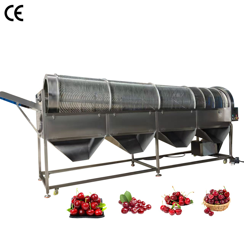 Cherry Peach Roller Grading Machine Persimmon Mango Sorting Grading Machine