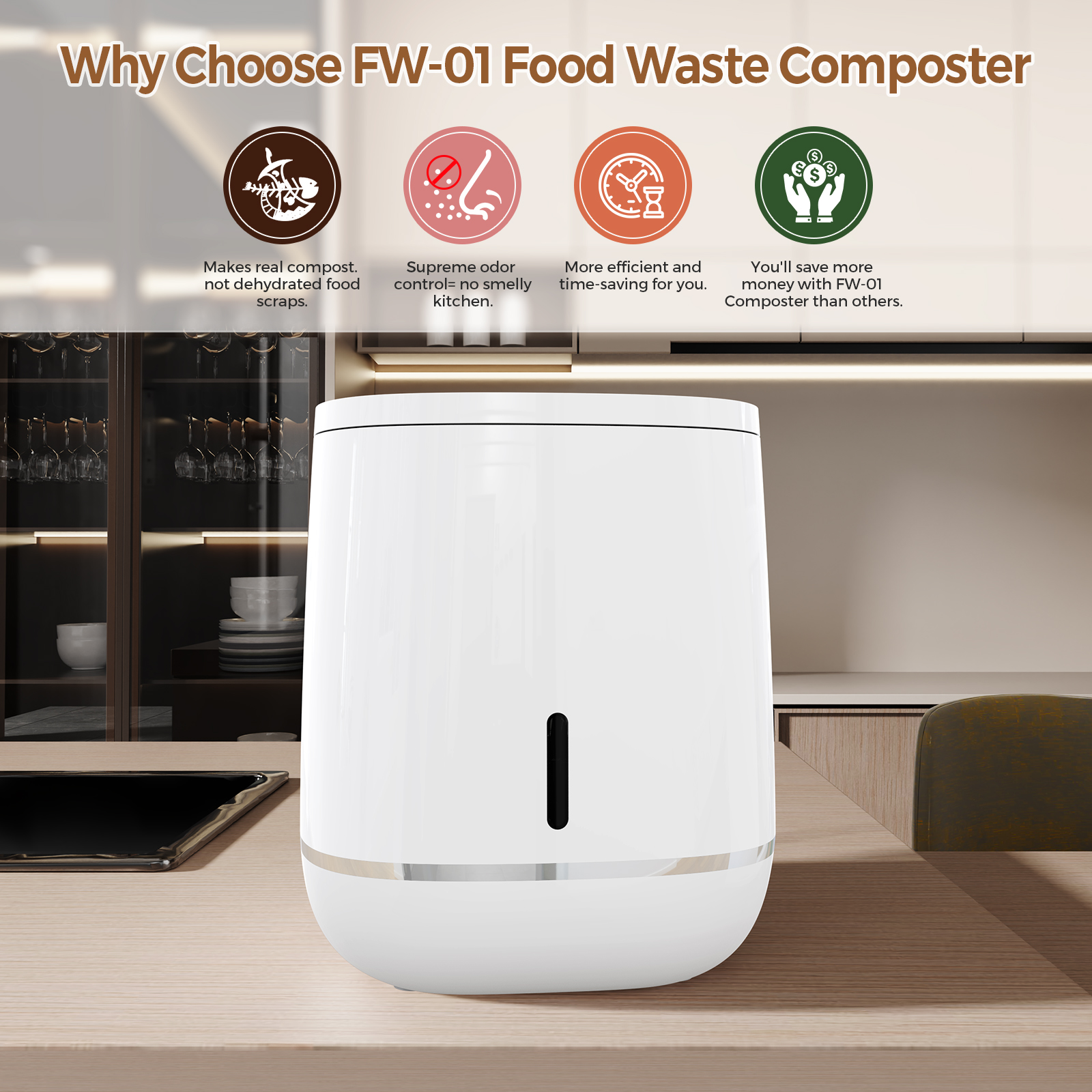 8L electric composters manufacturer