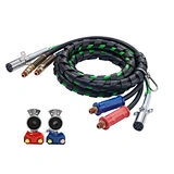 DOT Approved 3-in-1 Air Line Assembly  Brake Hose Flexible Rubber Tubing for Heavy Duty Truck Trailer