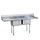 2 compartment commercial sink