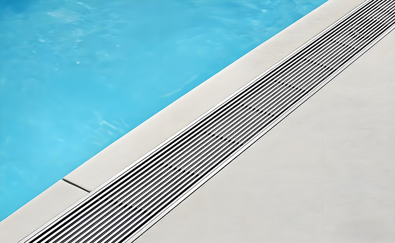 swimming pool trench drain supplier
