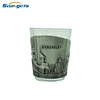Glass Shot Cup With Metal Holder in Dubai Design