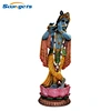 Polyresin Hindu God Krishna with Cow