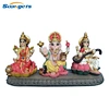 Hot sale polyresin hindu god statue Ganesh Laxmi and Saraswati for diwali