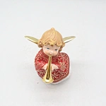 polyresin angel statues with trumpet