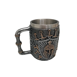 Polyresin Mug(Cup) with stainless steel  Liner