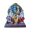 Resin Religion item Hindu God Shiva Family Statue