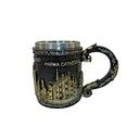 Resin cup with stainless steel Liner for Christmas Decoration