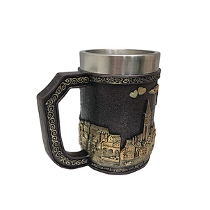 Polyresin Mug(Cup) with stainless steel  Liner