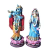 Polyresin Hindu God Statue Radha Krishna
