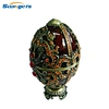 Easter Egg Jewelry Box with epoxy made in Pewter