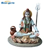 Handmade Painted Hindu god Shiva Lingam