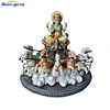 Polyresin Hindu God Statue Surya