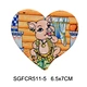 souvenir fridge magnet