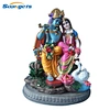 Hindu God Krishna with Cow